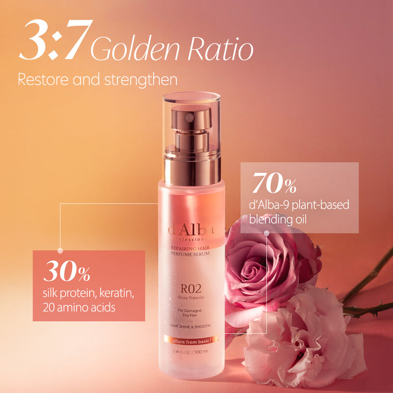 d'Alba Professional Reparing Hair Perfume Serum (50ml/100ml)