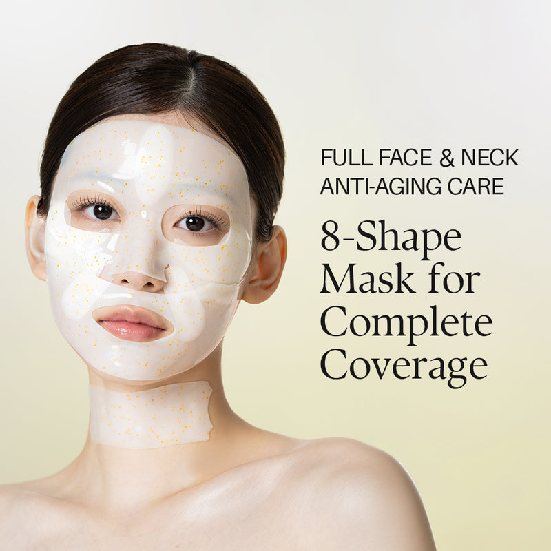d'Alba Signature Vita Capsule Hydrogel Mask 8-Shape 1BOX (4 Sheets)